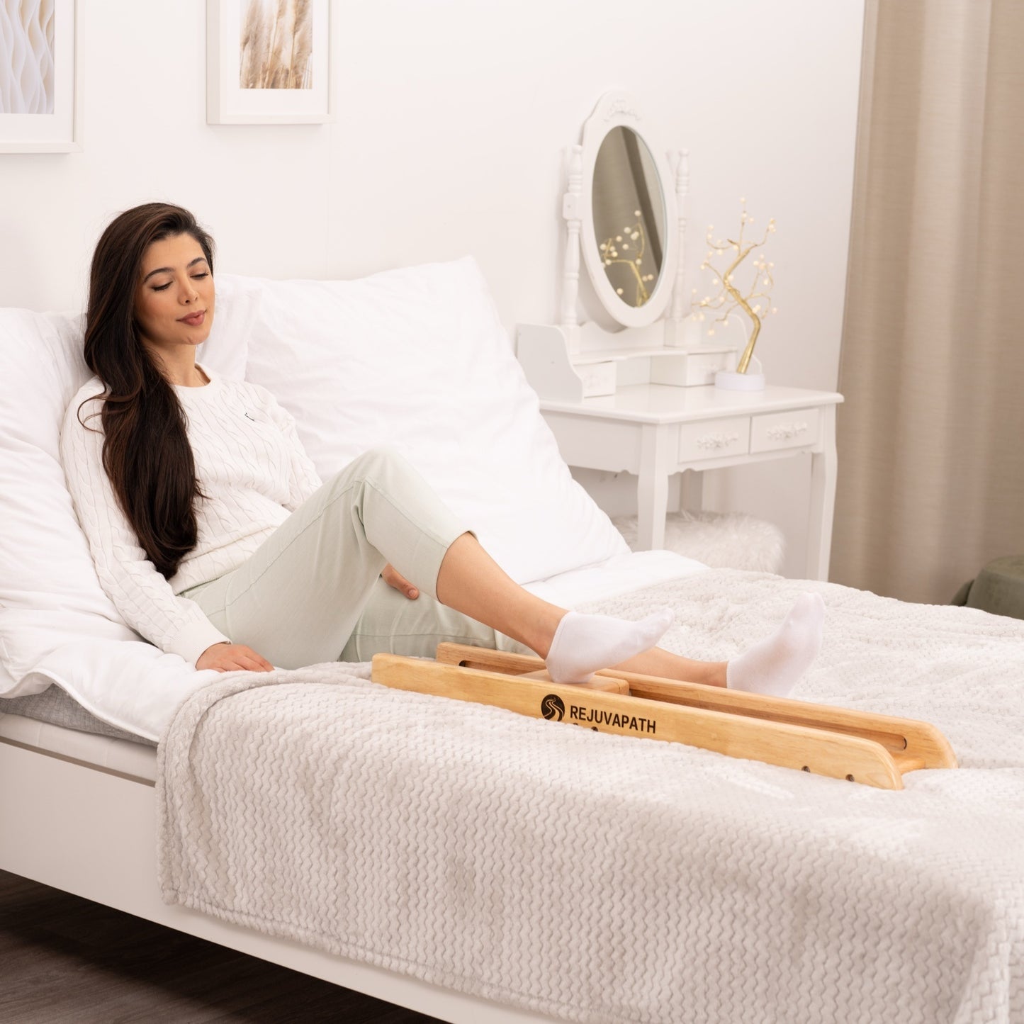 Knee & Hip Rehab Glider – Physiotherapy Equipment for Recovery