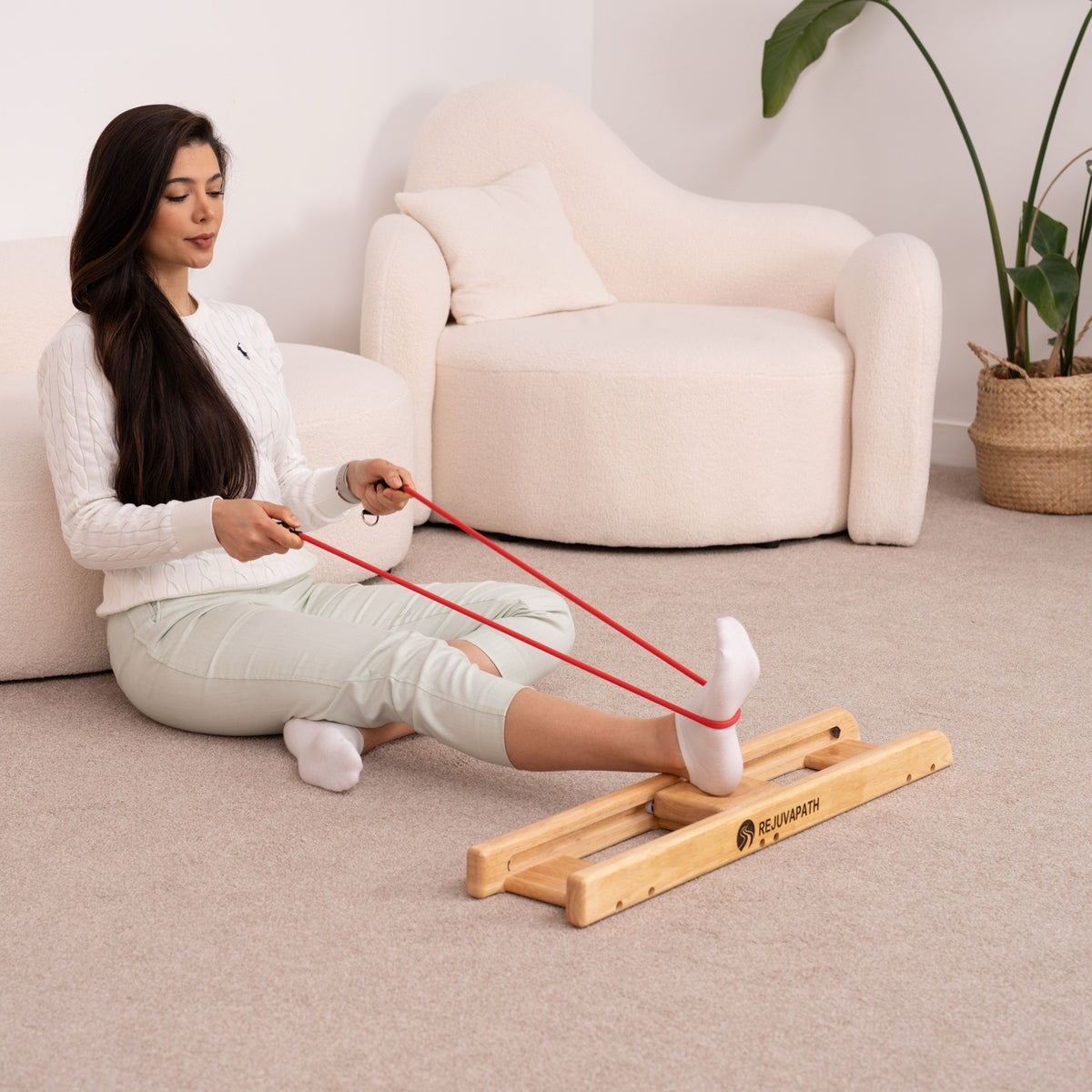 Knee & Hip Rehab Glider – Physiotherapy Equipment for Recovery